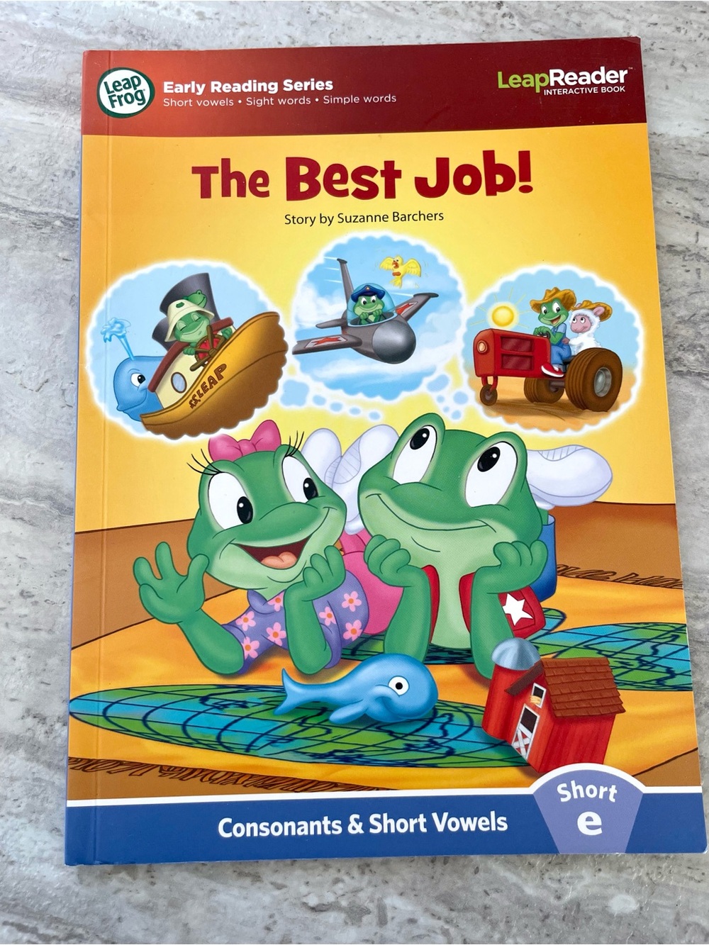 10/$35💥LeapFrog LeapPad LeapReader Learn to Read 2 eBook: The Best Job, Phonics